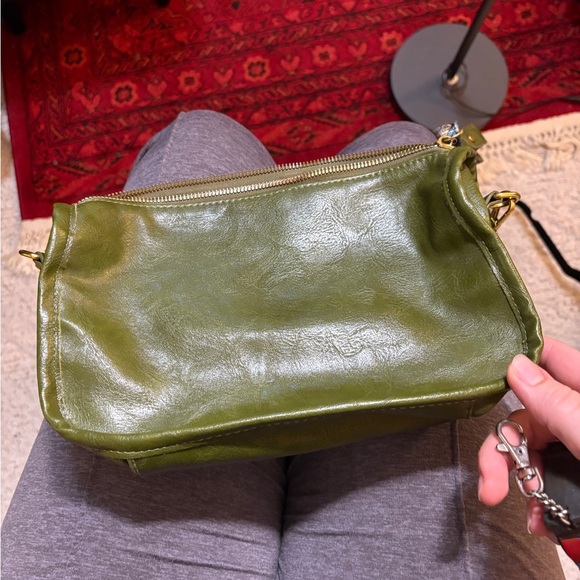 Olive Green Crossbody Bag - Picture 2 of 5